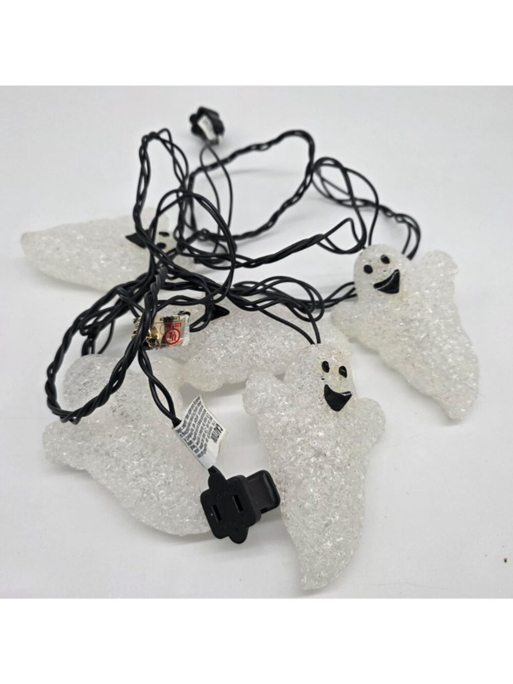 Ghost String Lights Halloween Decorations Spooky Indoor Or Outdoor Décor VTG - Picture 2 of 3